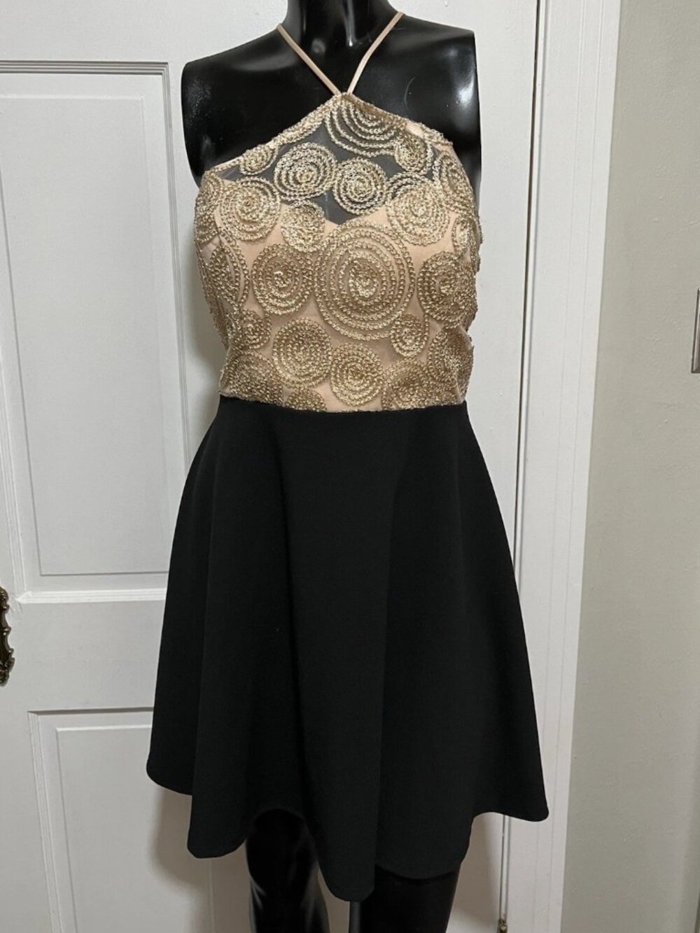 B. Darlin Black Short Formal Prom Homecoming Dress